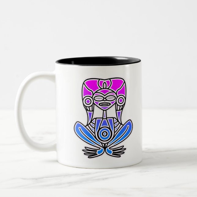 Atabey Two-Tone Coffee Mug (Left)