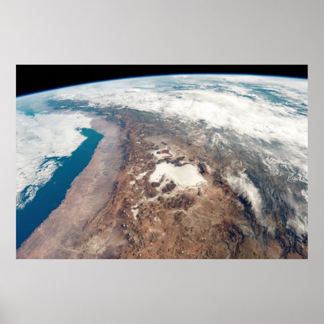 Atacama Desert And Salt Flats In The Andes Poster (Front)