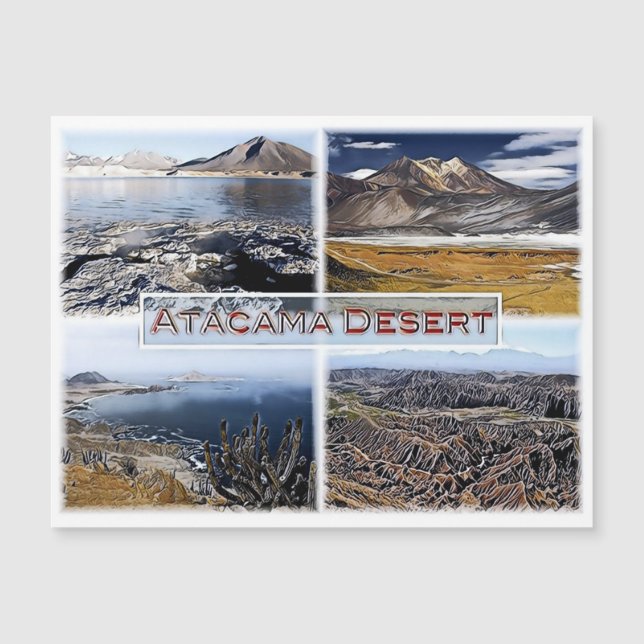 Atacama Desert - Chile - Mosaic - (Front)