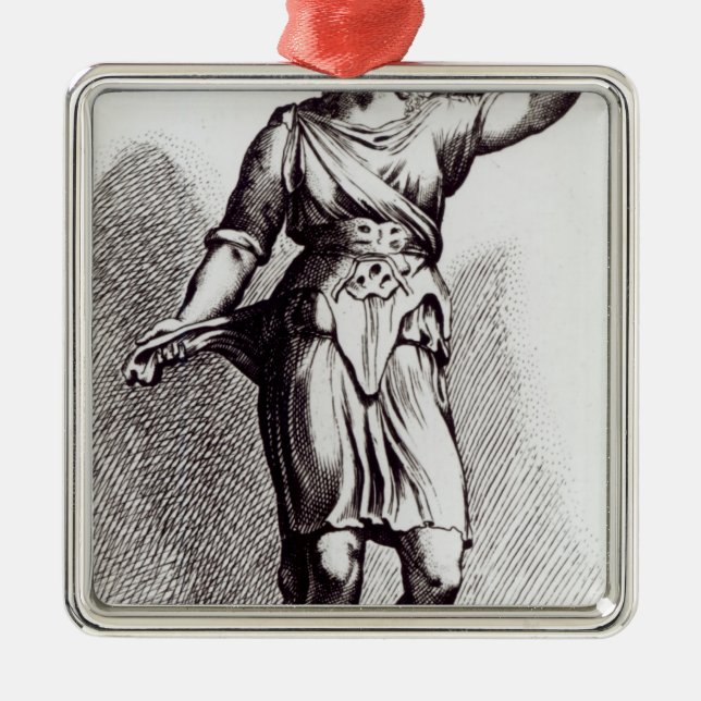 Atalanta, c.1653 metal ornament (Front)