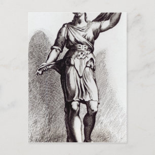 Atalanta, c.1653 postcard