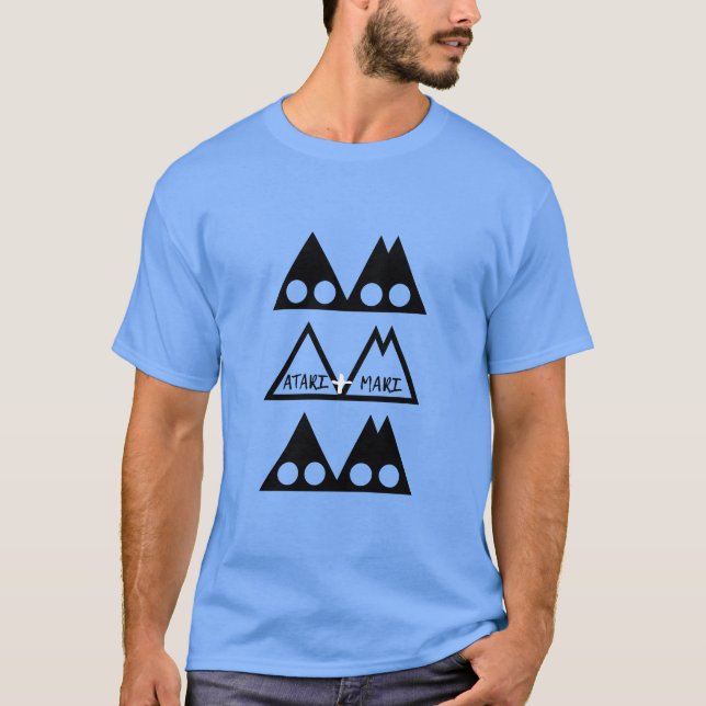 ATARI+MARI Tri-Logo T-Shirt (Front)