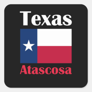 Atascosa TX Square Sticker
