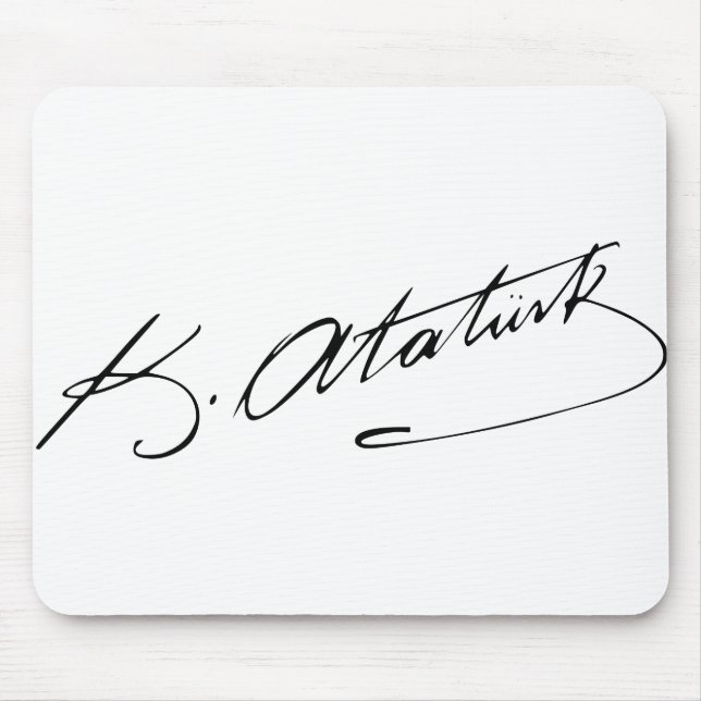 Ataturk Mouse Pad (Front)