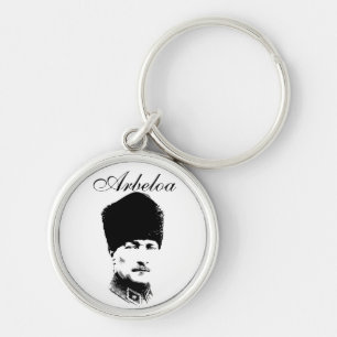 Ataturk Personalized Keychain