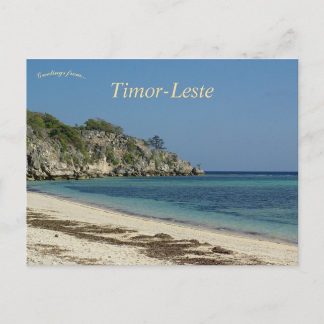  Atauro Island Timor Leste Postcard (Front)