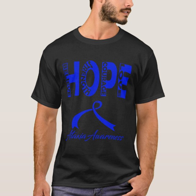 Ataxia Awareness 2  T-Shirt (Front)