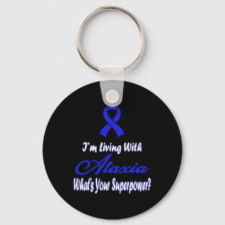 Ataxia Awareness 5 Keychain