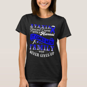 Ataxia Awareness Family Warrior Support T-Shirt