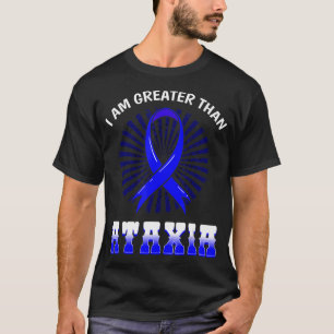 Ataxia Awareness Neurological Sign Hemiataxia Blue T-Shirt