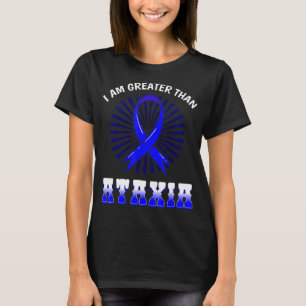 Ataxia Awareness Neurological Sign Hemiataxia Blue T-Shirt