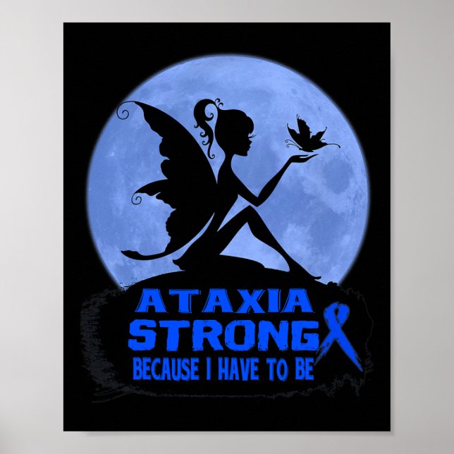 Ataxia Awareness  Poster (Front)