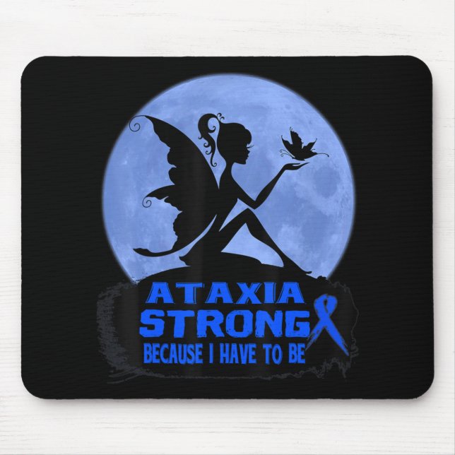Ataxia Awareness T-Shirt21  Mouse Pad (Front)