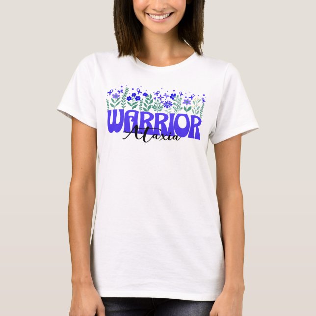 ataxia awareness wildflower T-Shirt (Front)