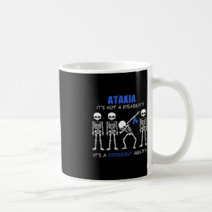 Ataxia It's not a disability dabbing skeleton Coffee Mug