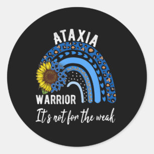 Ataxia shirts, awareness shirts T-Shirt1 Classic Round Sticker