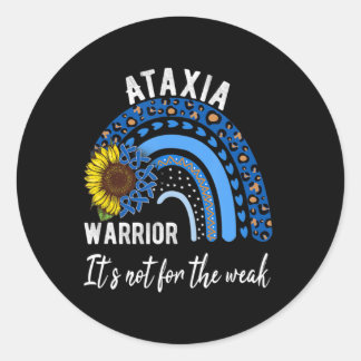 Ataxia shirts, awareness shirts T-Shirt1  Classic Round Sticker
