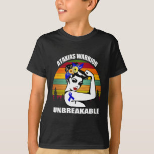 Ataxia warrior awareness automatic support gift T-Shirt