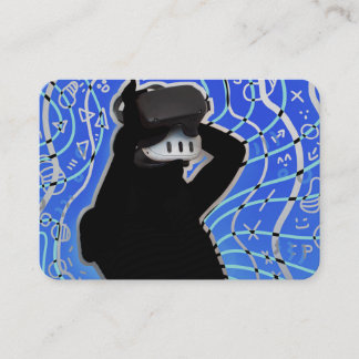 ATC Artist Trading Card - Virtual Reality