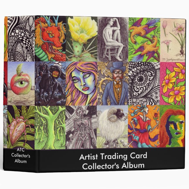 ATC Collector's Album Binder (Front/Spine)