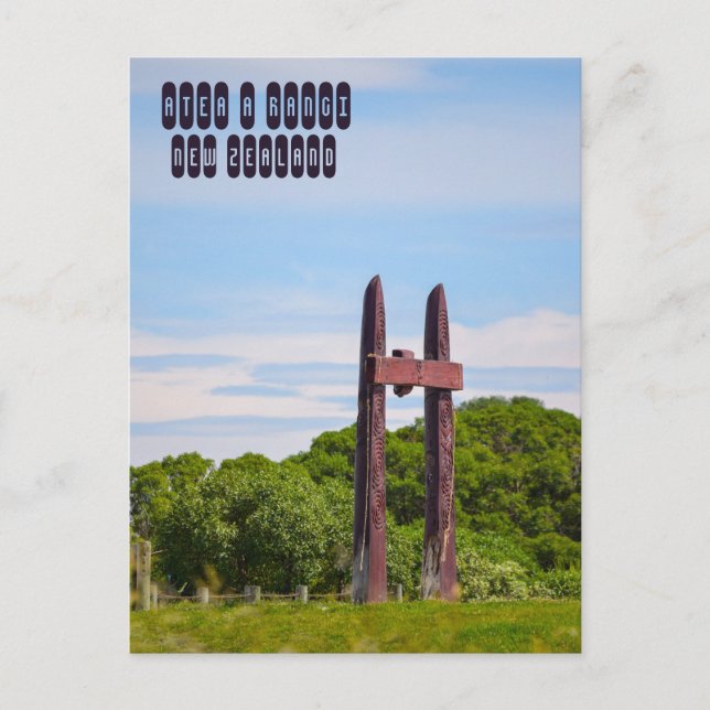 Ātea a Rangi in New Zealand Postcard (Front)