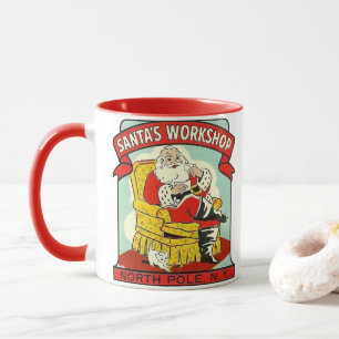Atelier de père Noël Pôle Nord N.Y. - Mug
