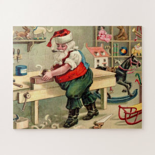 Atelier père Noël Big Piece Jigsaw Puzzle