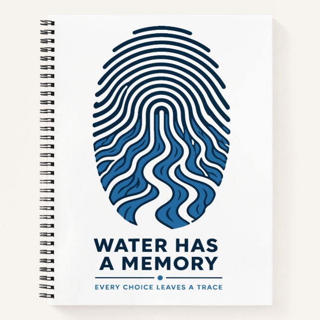 ater Has A Memory Fingerprint Notebook (Front)