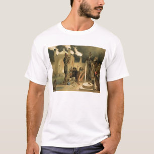 Ateseh-Gah, Indians Devoted to the Cult of Fire, B T-Shirt