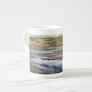 Athabasca Evening - bone china mug