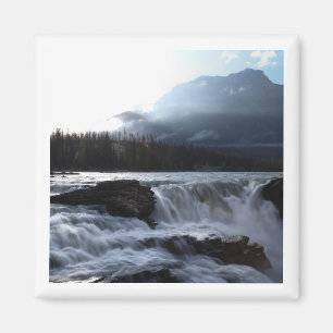 Athabasca Falls 2x2 magnet