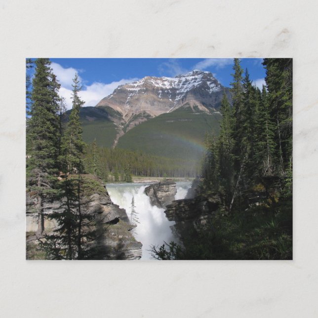 Athabasca Falls Postcard (Front)