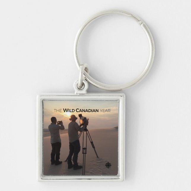 Athabasca Sand Dunes Keychain (Front)