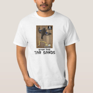 Athabasca Tar Sands Duck Mount T-Shirt