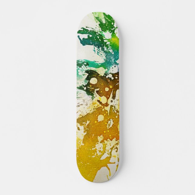 Athabascan Polychromoptic Skateboard (Front)