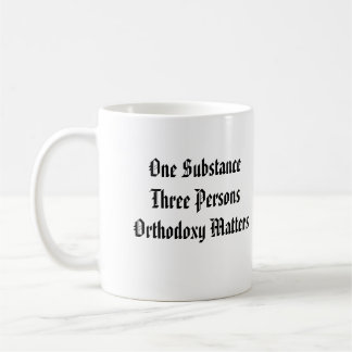Athanasius Orthodoxy Matters Mug