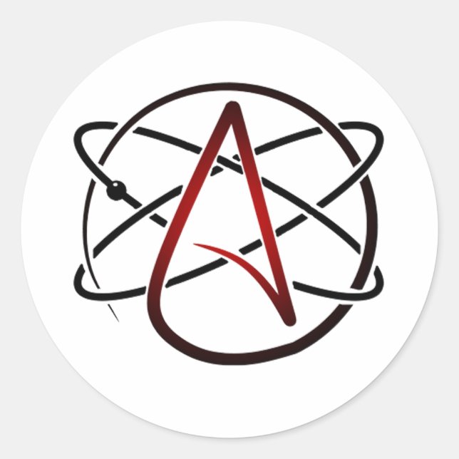 Atheism Classic Round Sticker (Front)