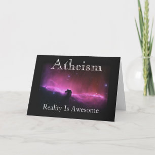 Atheism, Reality is awesome Holiday Card