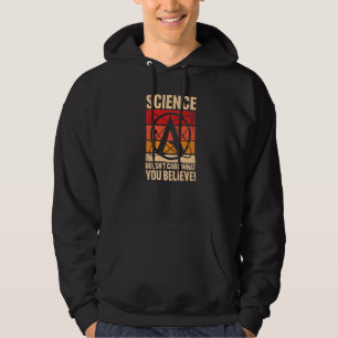 Atheism Symbol Atheist Agnostic Anto Religion Retr Hoodie