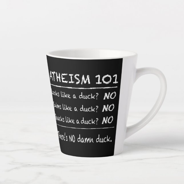 ATHÉISME 101 - MUG CAFÉ (Droite)