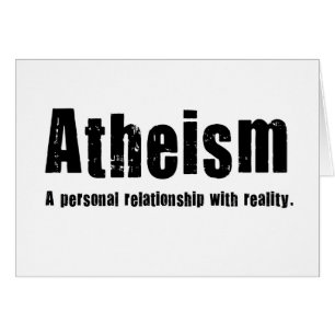 Athéisme. Une relation personnelle avec la réalité