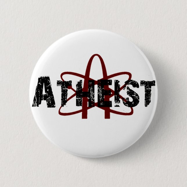 Atheist 2 Inch Round Button (Front)