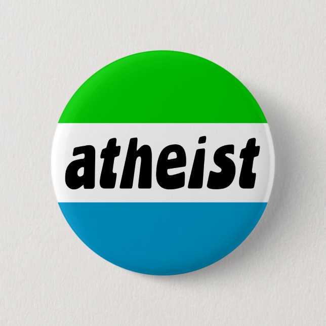 atheist 2 inch round button (Front)