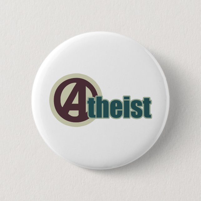 Atheist 2 Inch Round Button (Front)