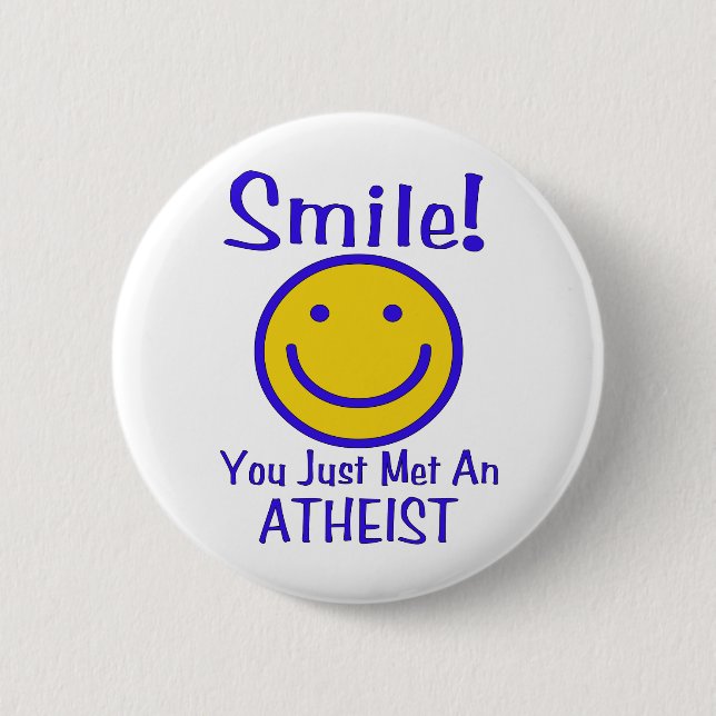 Atheist 2 Inch Round Button (Front)