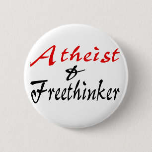 Atheist and Freethinker 2 Inch Round Button