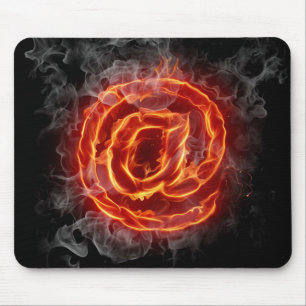 Atheist - burning A @ Mouse Pad