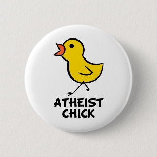 Atheist Chick Button