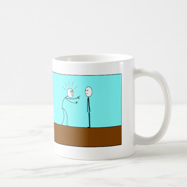 Atheist!!! Coffee Mug (Right)