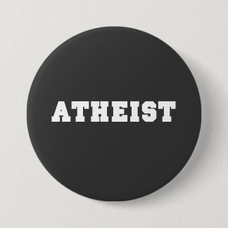 Atheist Collegiate Logo 3 Inch Round Button